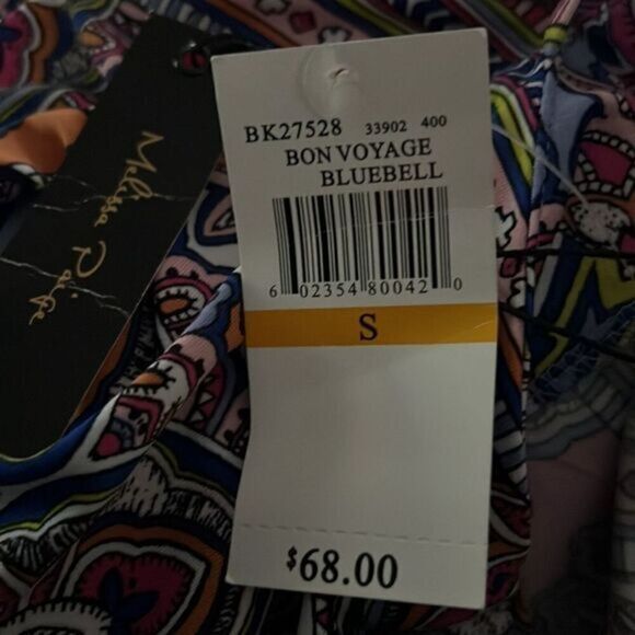 Melissa Paige Bon Voyage Bluebill Shift Dress Size Small NWT - Picture 4 of 6